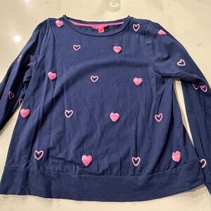 Lilly Pulitzer Heart Pullover